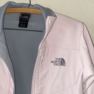 Baby pink North Face Apex Windwall Jacket!